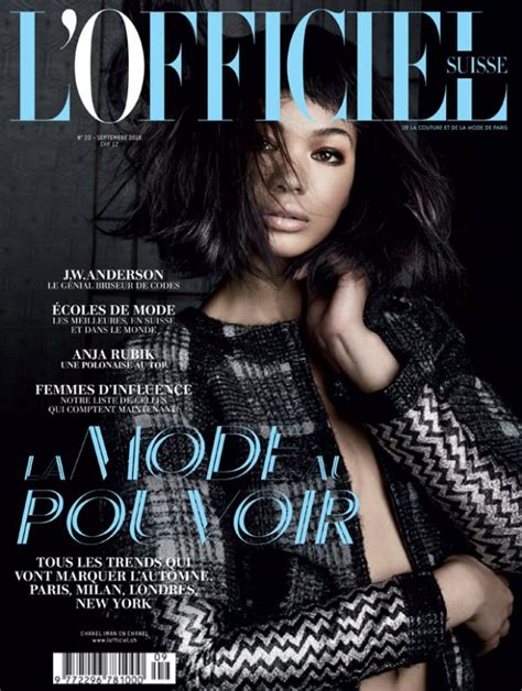 l'officiel chanel iman|Chanel Iman dior.